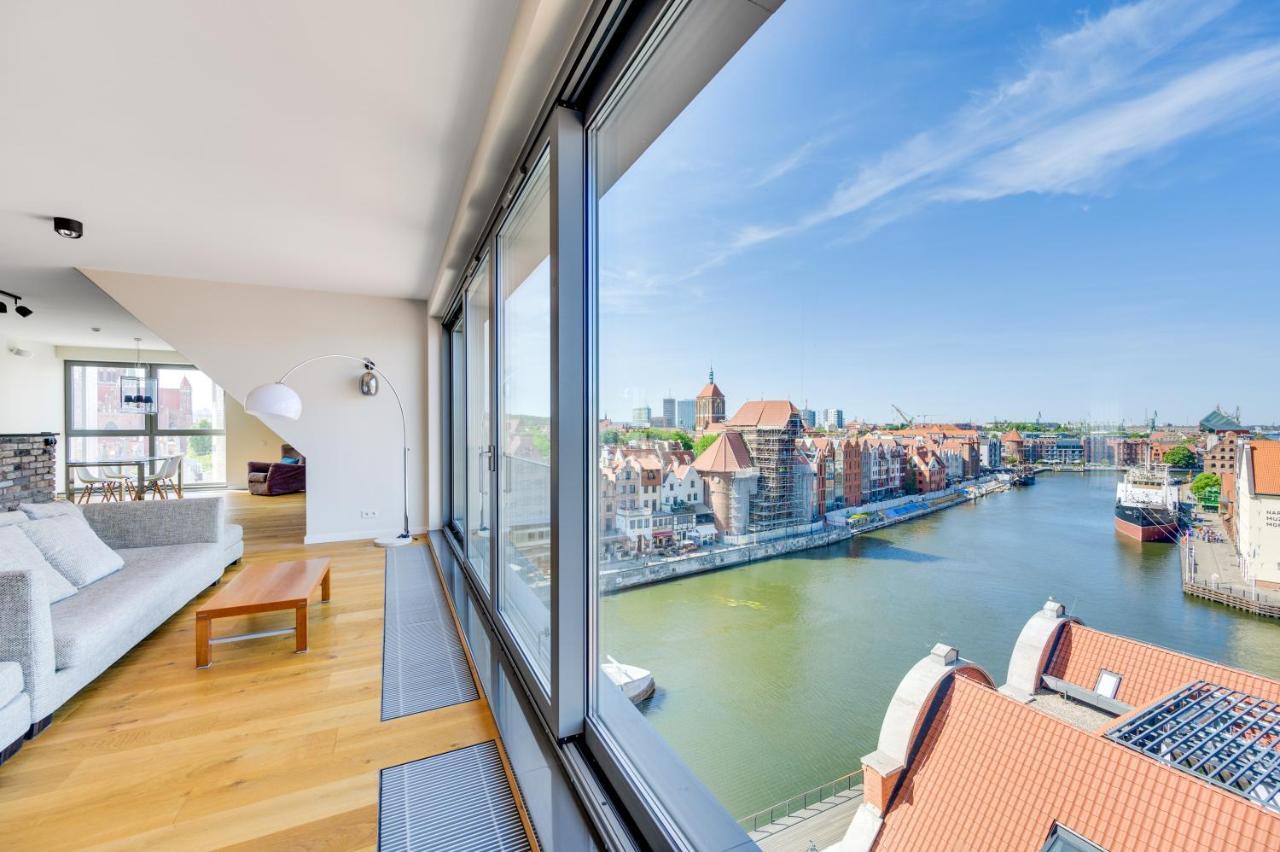 Penthouse Comfort Apartments Granaria Гданск Екстериор снимка