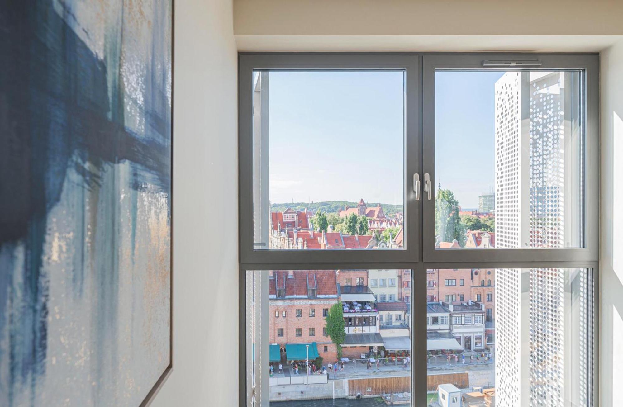 Penthouse Comfort Apartments Granaria Гданск Екстериор снимка